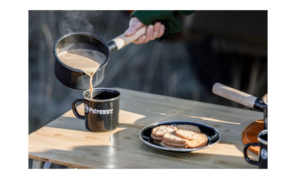 Кемпінгова кружка Petromax Enamel (Black) на 300 мл, Об'єм: 300, Колір: Black, зображення 3