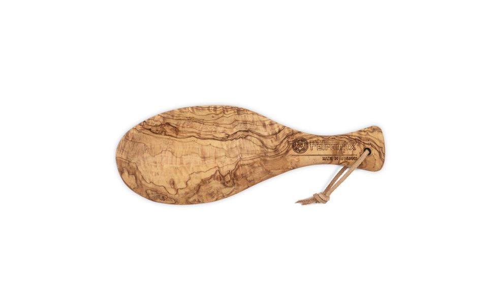 Туристична дерев'яна миска-черпачок Petromax Flat Bowl Olive Wood, 25 см, Тип розміру: довжина - 25 см, зображення 2