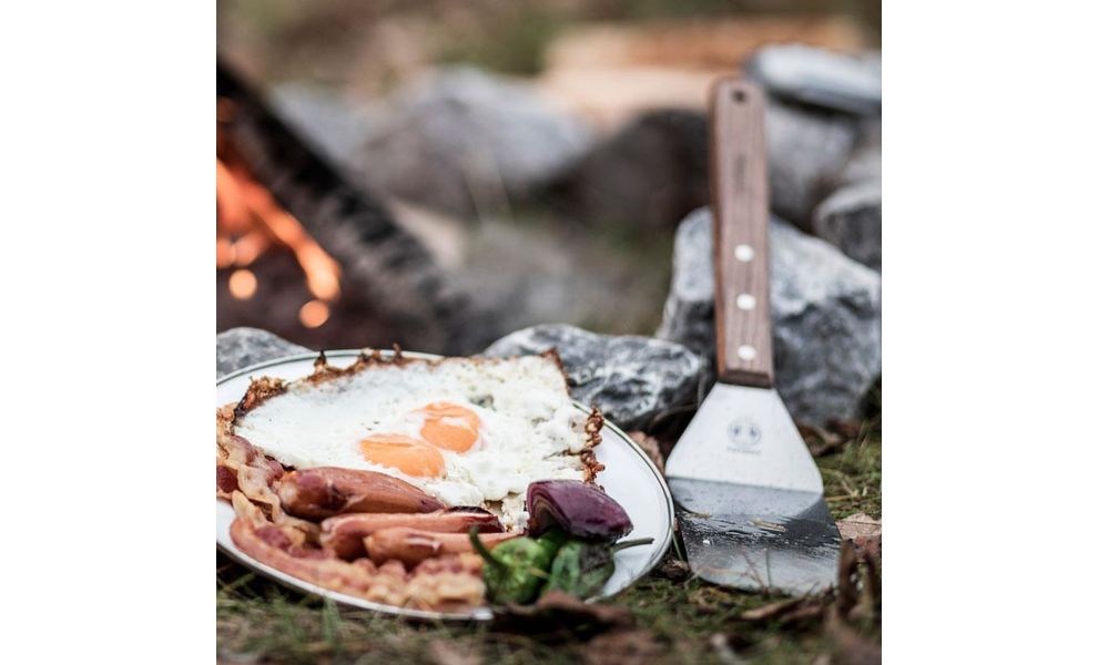 Гнучка кемпінгова лопатка з довгою ручкою Petromax Flexible Spatula, зображення 3