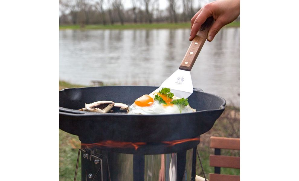 Гнучка кемпінгова лопатка з довгою ручкою Petromax Flexible Spatula, зображення 5