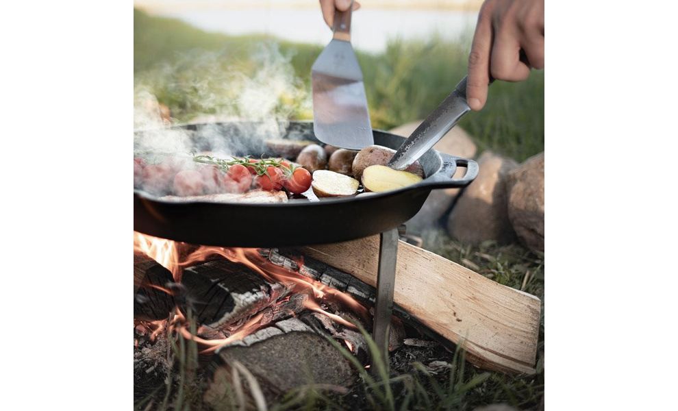 Гнучка кемпінгова лопатка з довгою ручкою Petromax Flexible Spatula, зображення 6