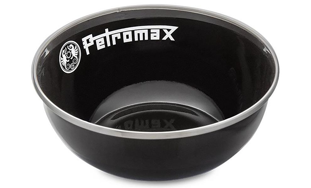 Кемпінговий набір мисок Petromax Enamel (Black) на 500 мл (2 шт), Об'єм: 500, Колір виробника: Black, зображення 2