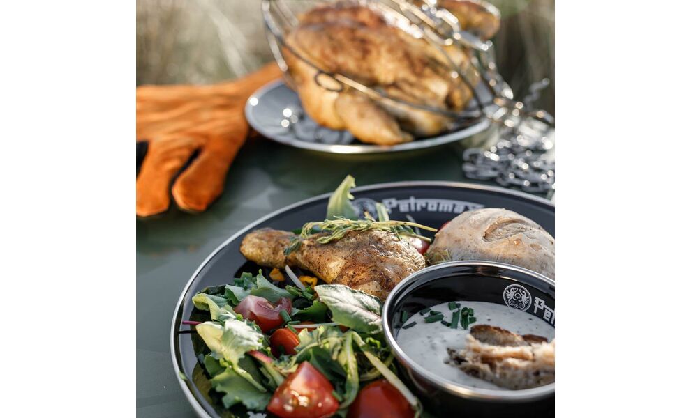 Кемпінговий набір тарілок Petromax Enamel (Black), Ø26 см (2 шт), Діаметр: 26, Колір виробника: Black, зображення 4