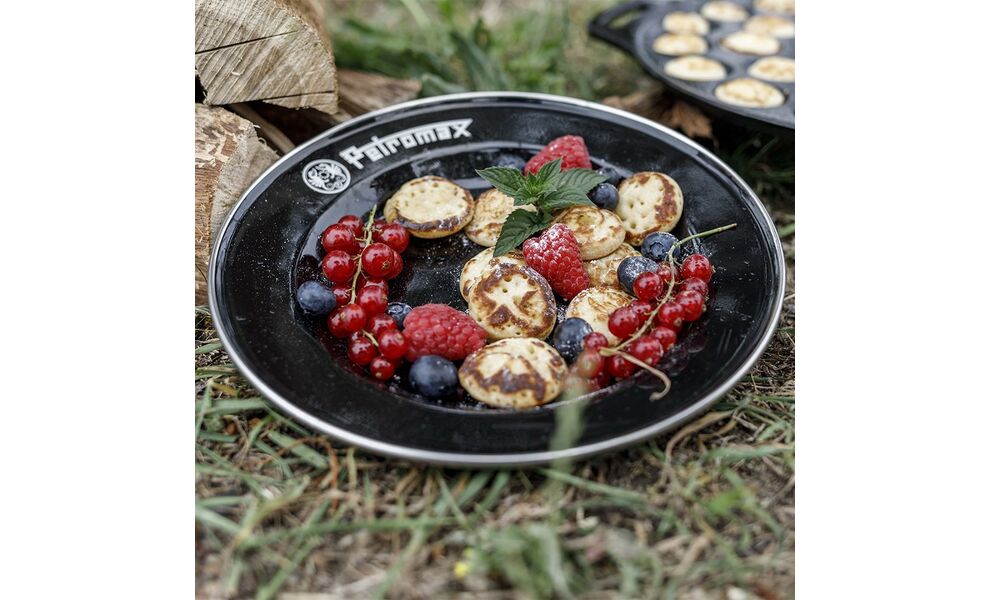 Кемпінговий набір тарілок Petromax Enamel (Black), Ø26 см (2 шт), Діаметр: 26, Колір виробника: Black, зображення 5
