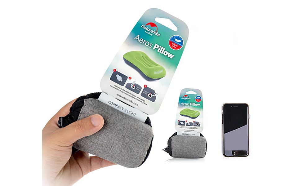 Туристична надувна подушка Naturehike NH17T013-Z (Orange), Колір виробника: Orange, зображення 4