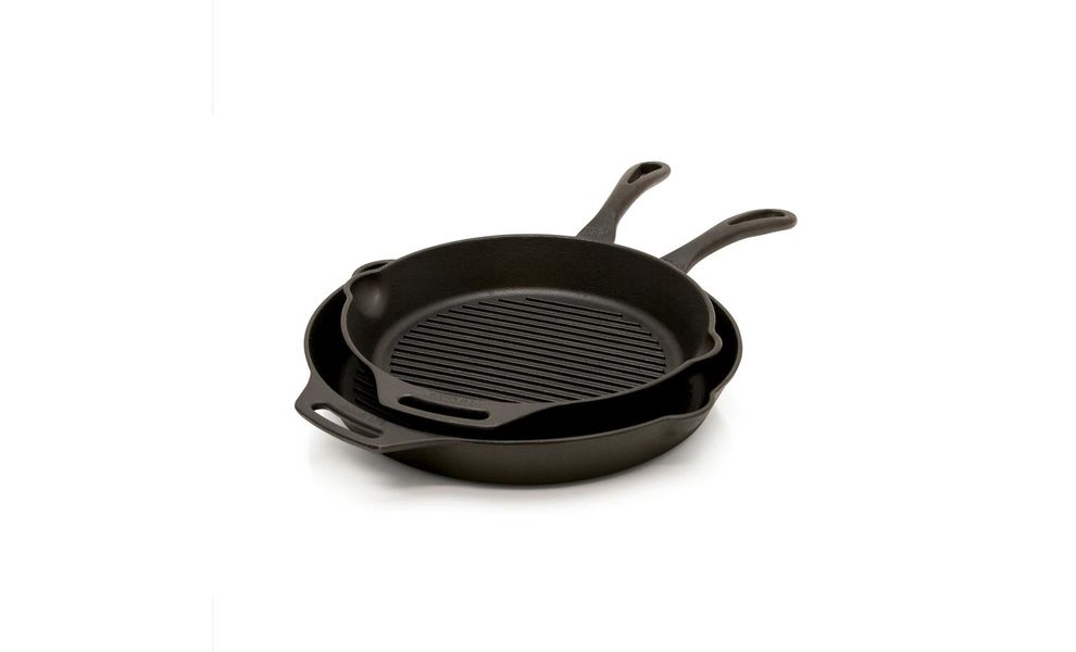 Чавунна сковорода-гриль Petromax Grill Fire Skillet, Ø30 см (з довгою ручкою), Тип конструкції: з довгою ручкою, Діаметр верхній: 30, зображення 2