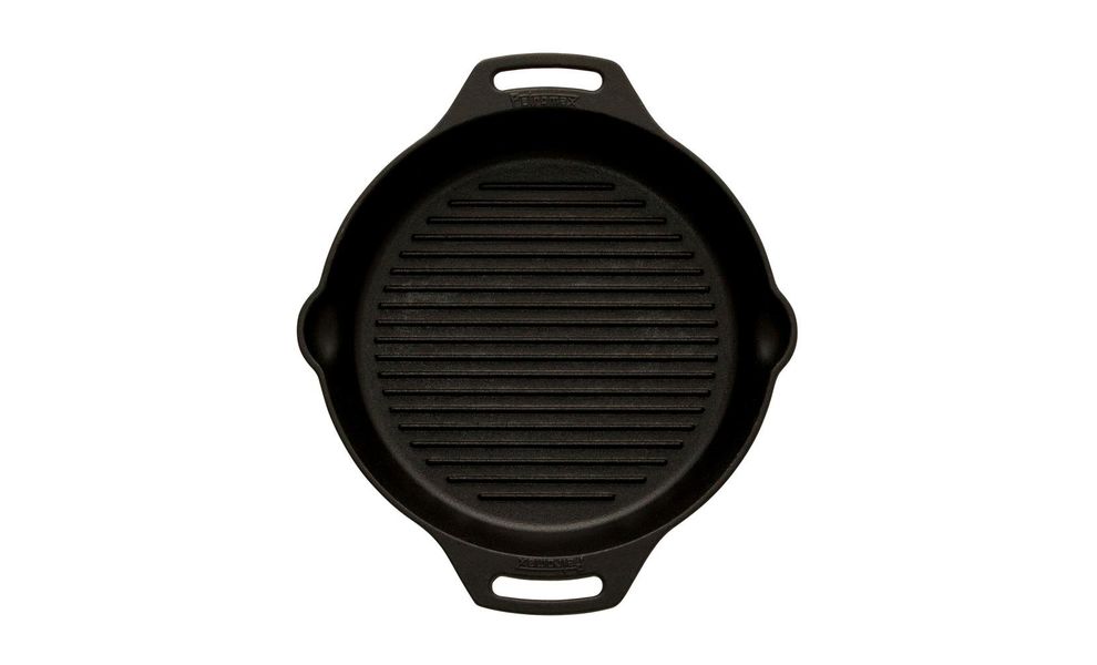 Чавунна сковорода-гриль Petromax Grill Fire Skillet, Ø30 см (з ручками-петлями), Тип конструкції: з ручками-петлями, Діаметр верхній: 30, зображення 2