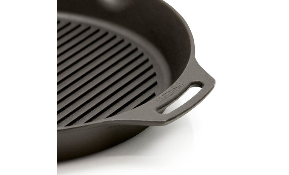 Чавунна сковорода-гриль Petromax Grill Fire Skillet, Ø30 см (з ручками-петлями), Тип конструкції: з ручками-петлями, Діаметр верхній: 30, зображення 3