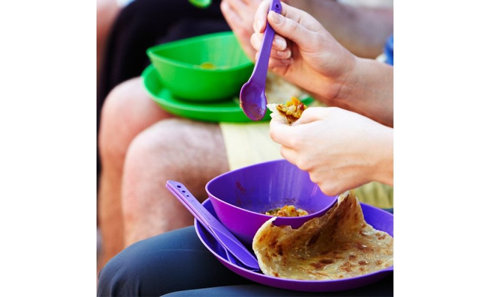 Туристична миска Lifeventure Ellipse (Graphite) на 450 мл, харчовий пластик, Об'єм: 450, Колір виробника: Graphite, зображення 4