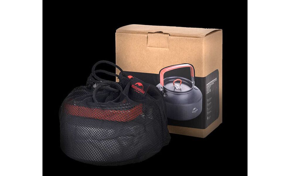 Туристичний чайник Naturehike NH17C020-H на 1,45 л, анодований алюміній, Об'єм: 1,45, зображення 7