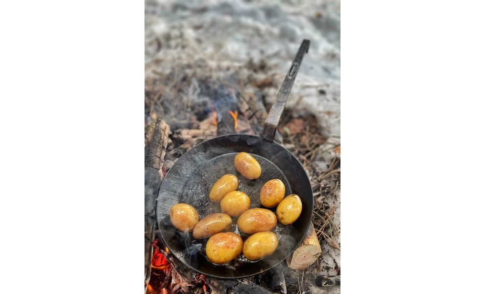 Кована сковорода Petromax Wrought-Iron Pan, Ø32 см, Діаметр верхній: 32, зображення 8