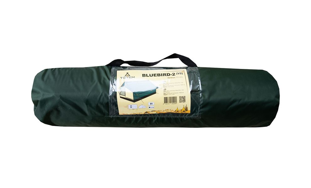 2-місний намет Totem Bluebird 2 V2: одношаровий, зображення 10