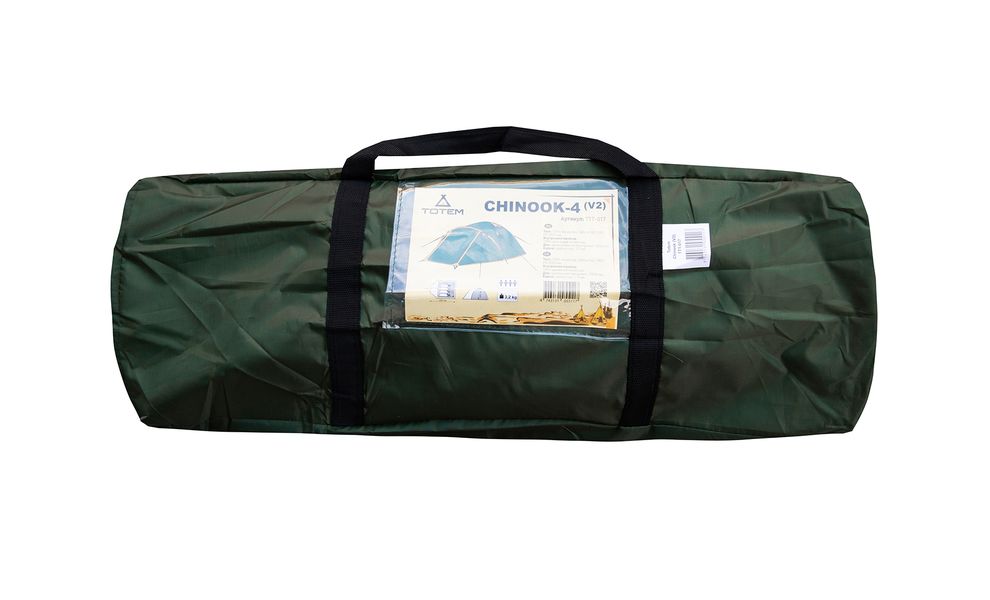 4-місний намет Totem Chinook 4 V2: двошаровий, з тамбуром, зображення 22
