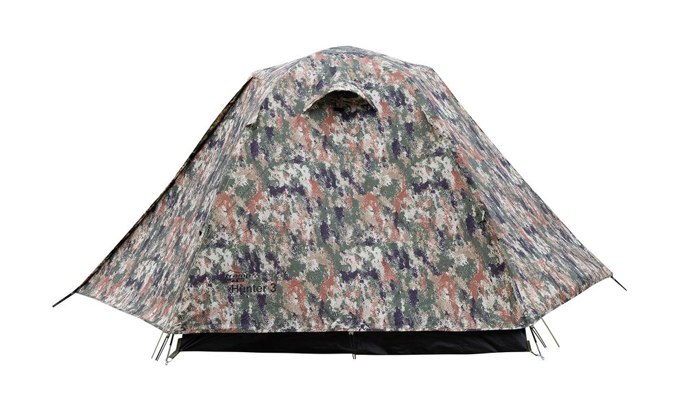 3-місний намет Tramp Hunter 3: двошаровий, камуфляжний, Кількість місць: 3, Колір: Camouflage, зображення 5