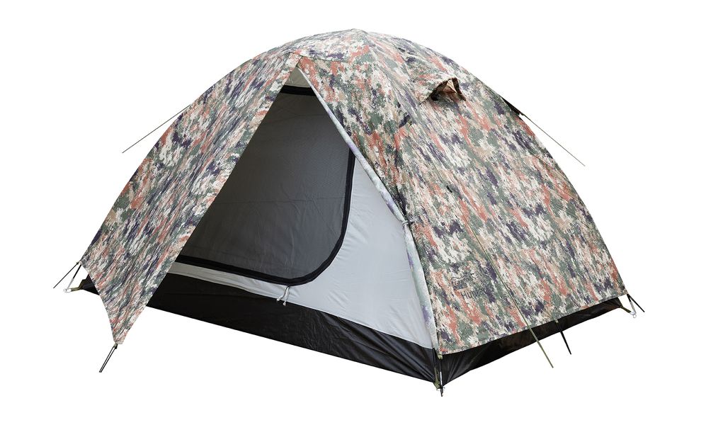 3-місний намет Tramp Hunter 3: двошаровий, камуфляжний, Кількість місць: 3, Колір: Camouflage, зображення 7