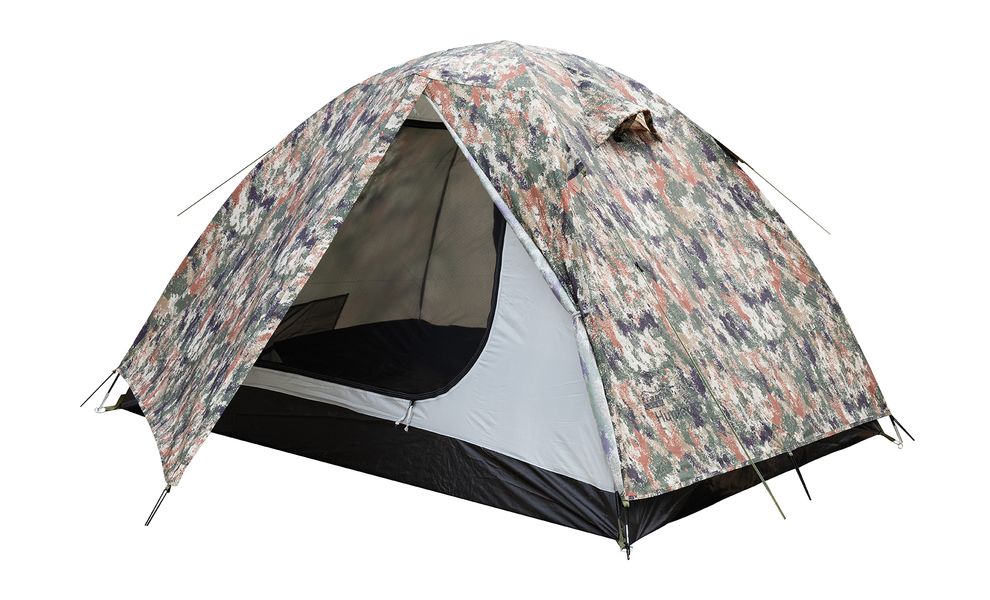 3-місний намет Tramp Hunter 3: двошаровий, камуфляжний, Кількість місць: 3, Колір: Camouflage, зображення 9