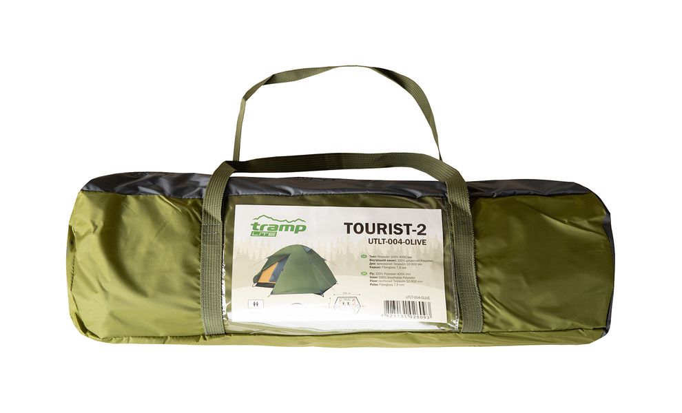 2-місний намет Tramp Tourist 2 (Olive): двошаровий, Кількість місць: 2, Колір: Olive, зображення 27