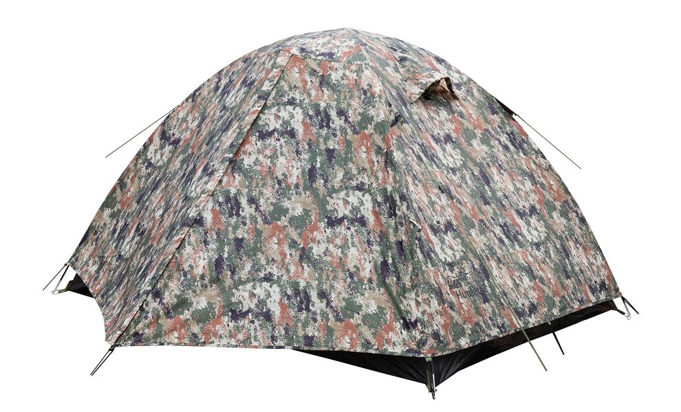 2-місний намет Tramp Hunter 2: двошаровий, камуфляжний, Кількість місць: 2, Колір: Camouflage, зображення 3