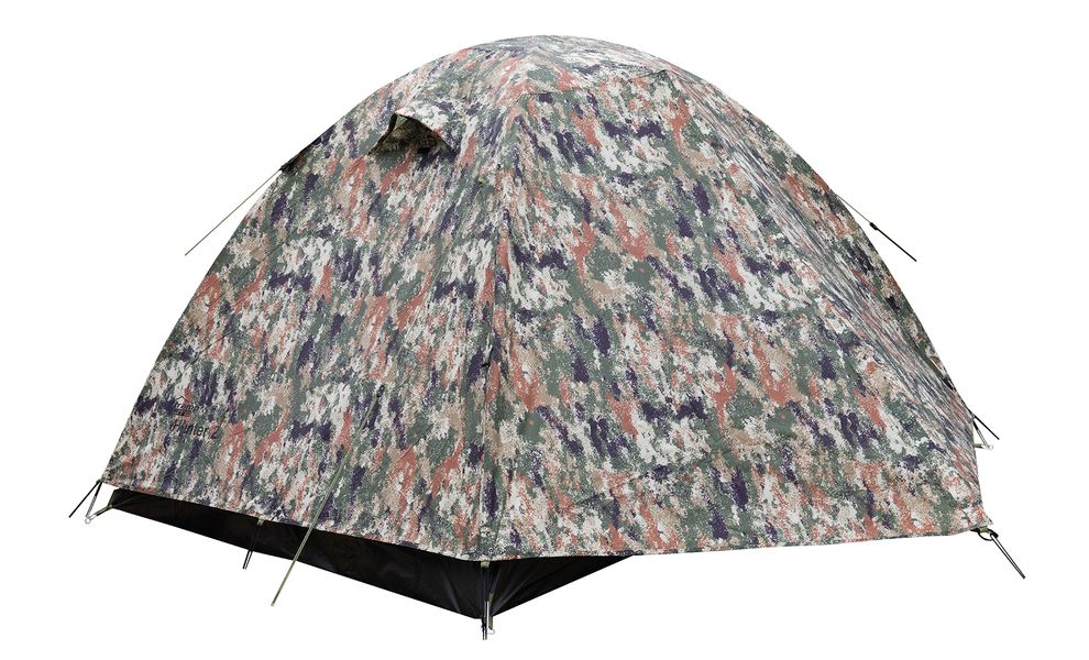 2-місний намет Tramp Hunter 2: двошаровий, камуфляжний, Кількість місць: 2, Колір: Camouflage, зображення 6