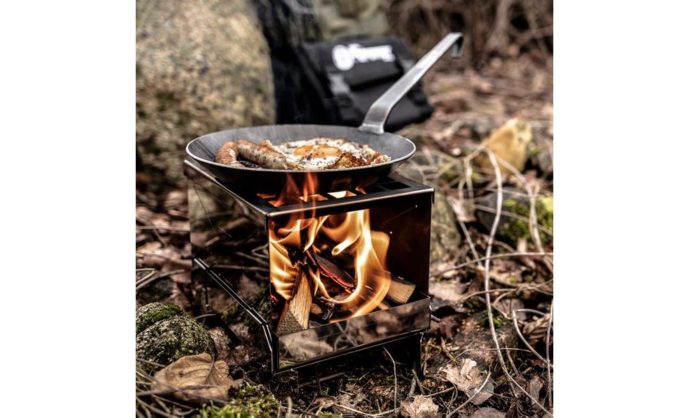 Портативна міні-пічка на дровах Petromax Pocket Stove - S, зображення 5