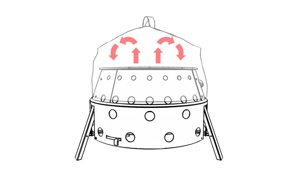 Коптильний чохол для мангалу Petromax Atago, зображення 3