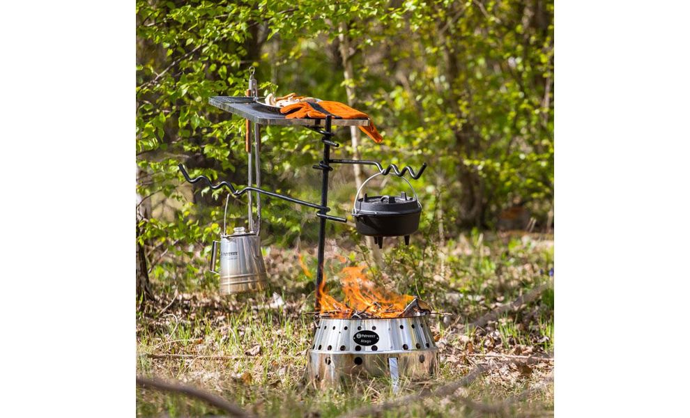 Стійка для приготування кількох страв на багатті Petromax Fire Anchor, зображення 5