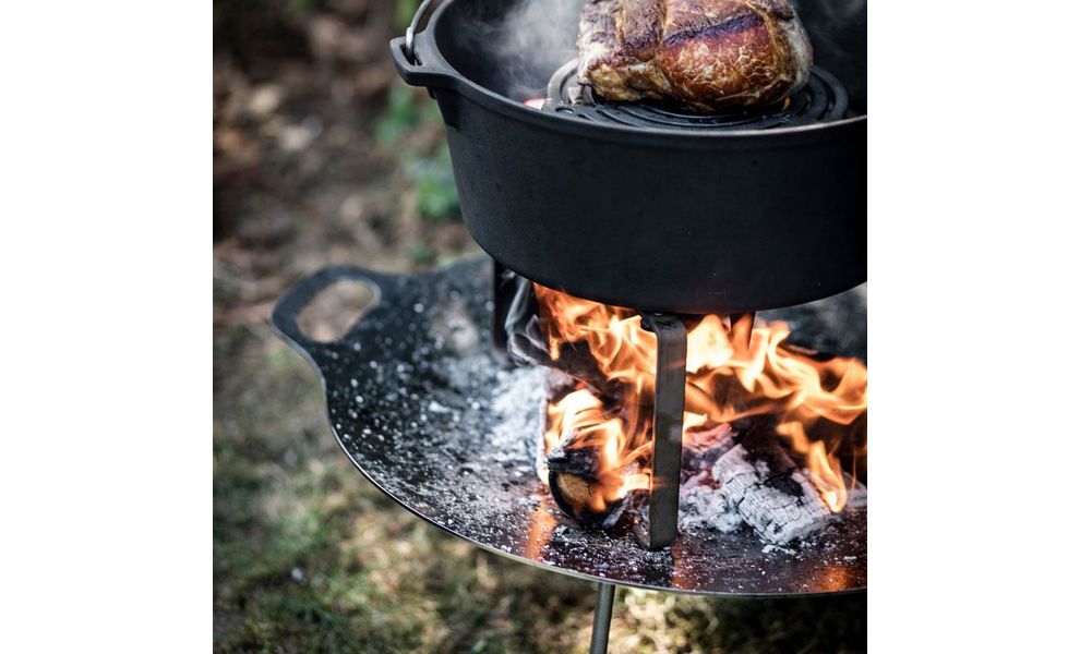 Сталева підставка для смаження та багаття 3-в-1 Petromax Griddle and Fire Bowl, Ø38 см, Різновид: Ø38 см, зображення 5