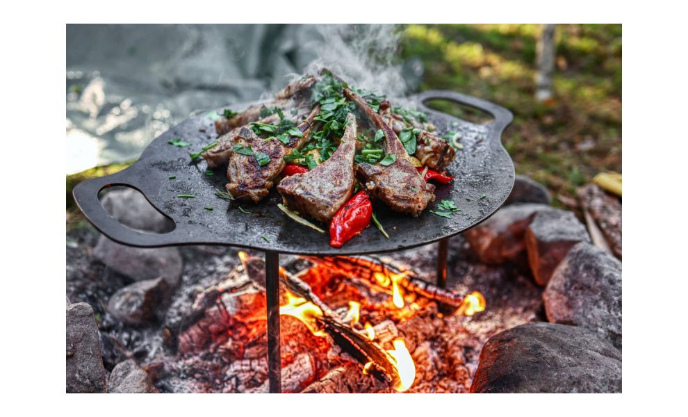 Сталева підставка для смаження та багаття 3-в-1 Petromax Griddle and Fire Bowl, Ø38 см, Різновид: Ø38 см, зображення 9