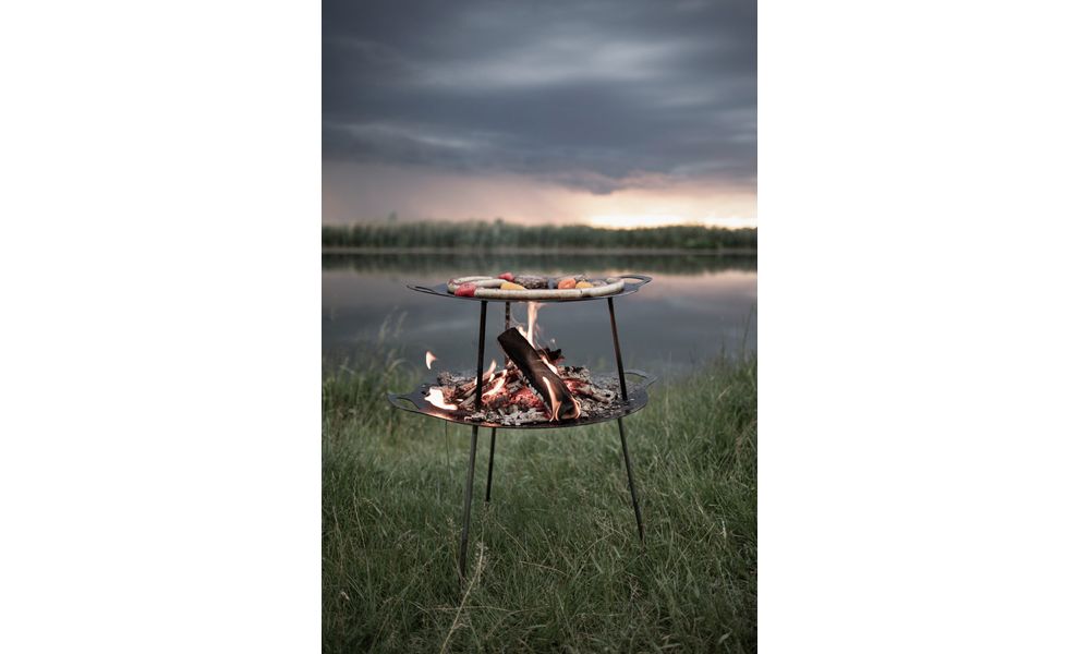 Сталева підставка для смаження та багаття 3-в-1 Petromax Griddle and Fire Bowl, Ø48 см, Різновид: Ø48 см, зображення 9