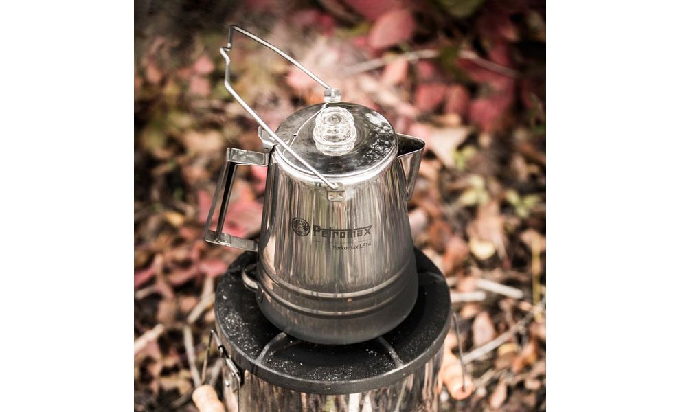 Туристична кавоварка-перколятор Petromax Perkomax на 1,5 л, нержавіюча сталь, Об'єм: 1,5, Діаметр: 16, зображення 7