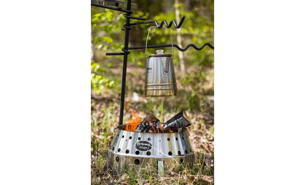 Туристична кавоварка-перколятор Petromax Perkomax на 1,5 л, нержавіюча сталь, Об'єм: 1,5, Діаметр: 16, зображення 8