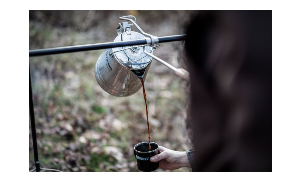 Туристична кавоварка-перколятор Petromax Perkomax на 3 л, нержавіюча сталь, Об'єм: 3, Діаметр: 22, зображення 5