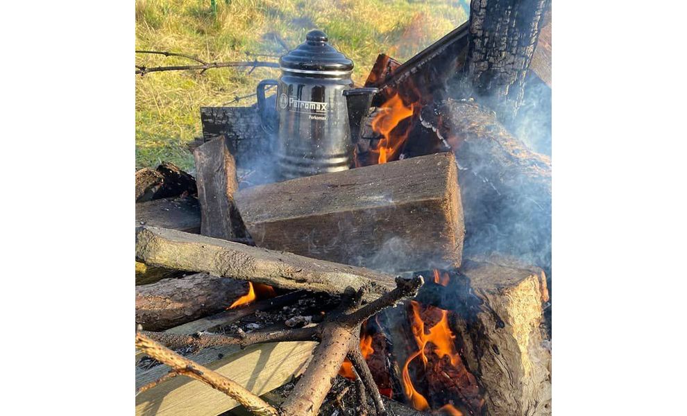 Туристична кавоварка-перколятор Petromax Tea and Coffee (Black), 1,3 л, Об'єм: 1,3, Колір виробника: Black, зображення 10