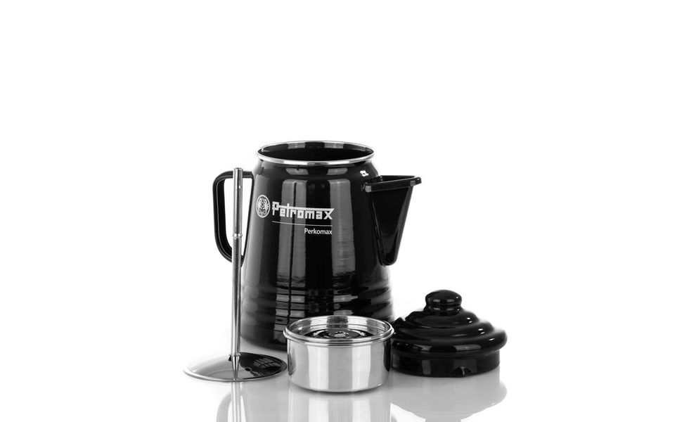 Туристична кавоварка-перколятор Petromax Tea and Coffee (Black), 1,3 л, Об'єм: 1,3, Колір виробника: Black, зображення 3