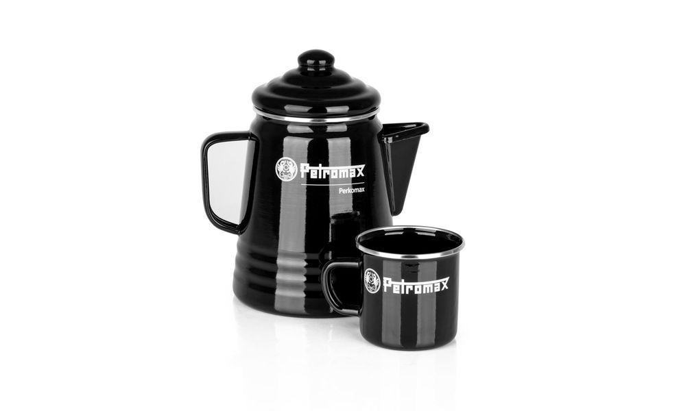 Туристична кавоварка-перколятор Petromax Tea and Coffee (Black), 1,3 л, Об'єм: 1,3, Колір виробника: Black, зображення 4