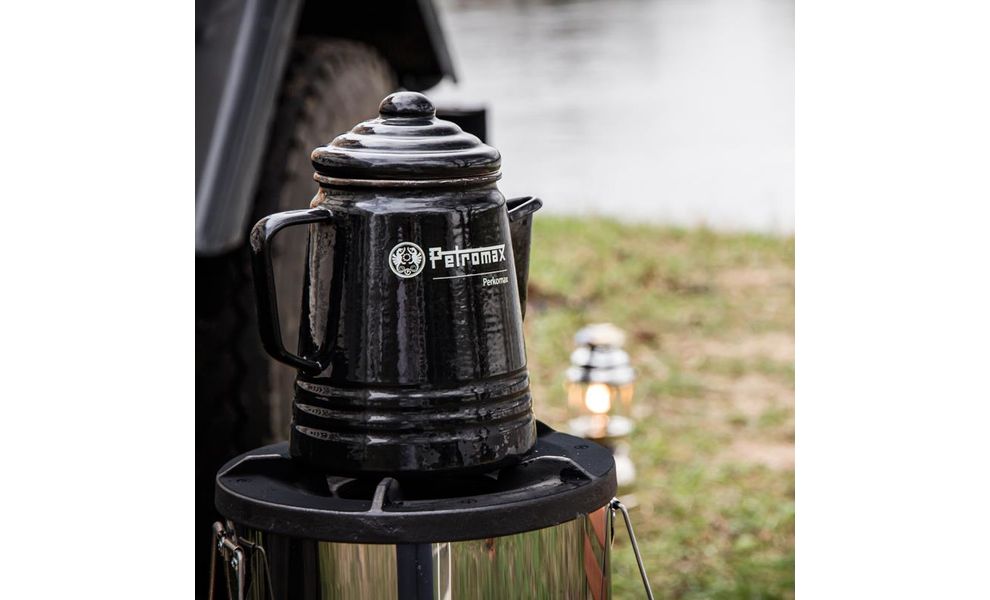 Туристична кавоварка-перколятор Petromax Tea and Coffee (Black), 1,3 л, Об'єм: 1,3, Колір виробника: Black, зображення 7