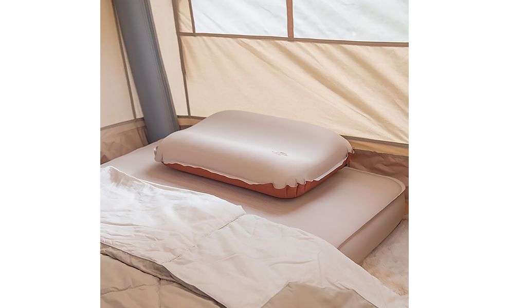 Туристична самонадувна подушка Naturehike NH21ZT001 (Almond Yellow), зображення 11