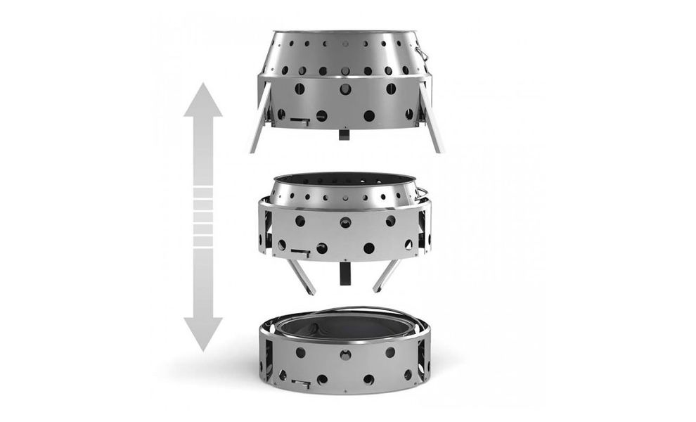 Портативний кемпінговий мангал 4-в-1 Petromax Atago, зображення 2