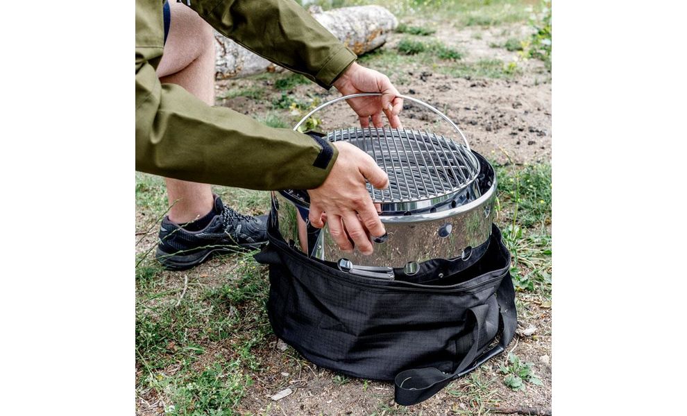 Портативний кемпінговий мангал 4-в-1 Petromax Atago, зображення 6