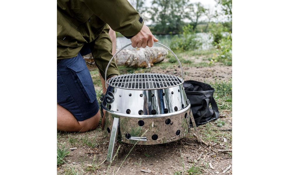 Портативний кемпінговий мангал 4-в-1 Petromax Atago, зображення 7