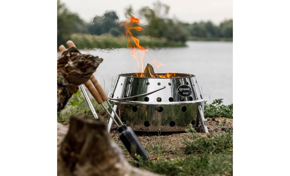 Портативний кемпінговий мангал 4-в-1 Petromax Atago, зображення 9