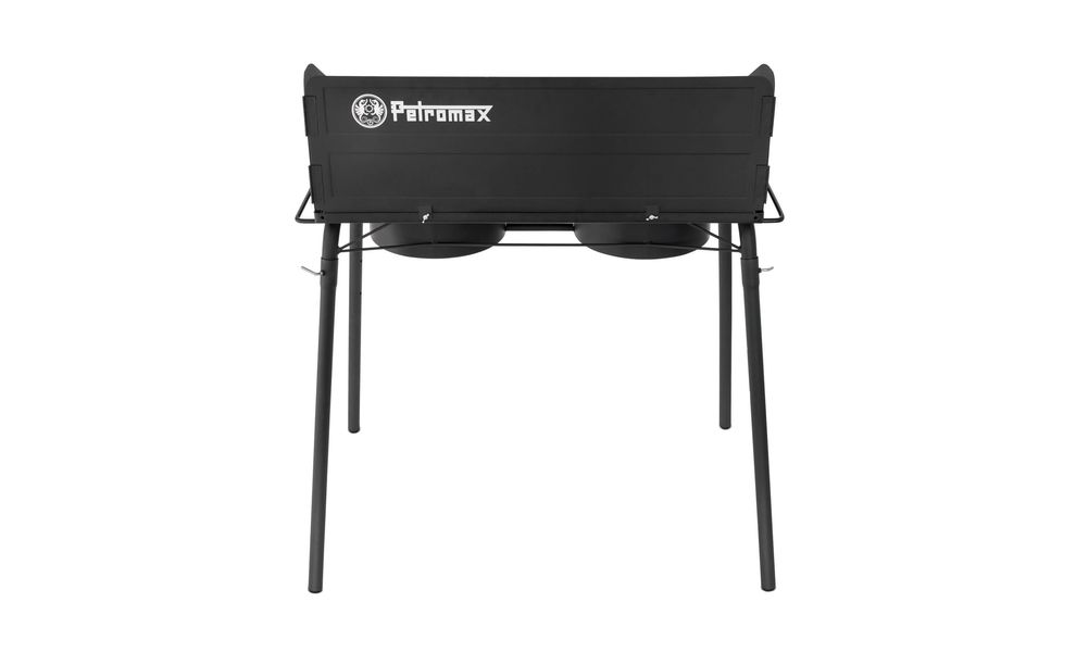Кемпінгова газова плитка на дві конфорки Petromax Gas Table with Double Burner для побутових балонів, зображення 3