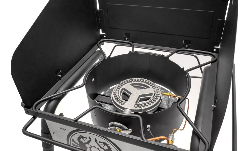 Кемпінгова газова плитка на одну конфорку Petromax Gas Table with Singular Burner для побутових балонів, зображення 5