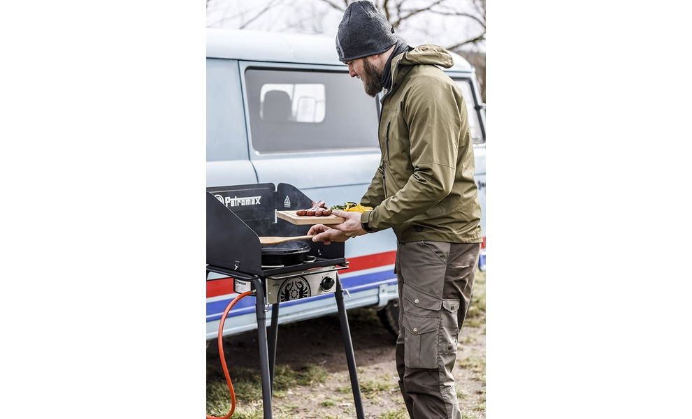 Кемпінгова газова плитка на одну конфорку Petromax Gas Table with Singular Burner для побутових балонів, зображення 11