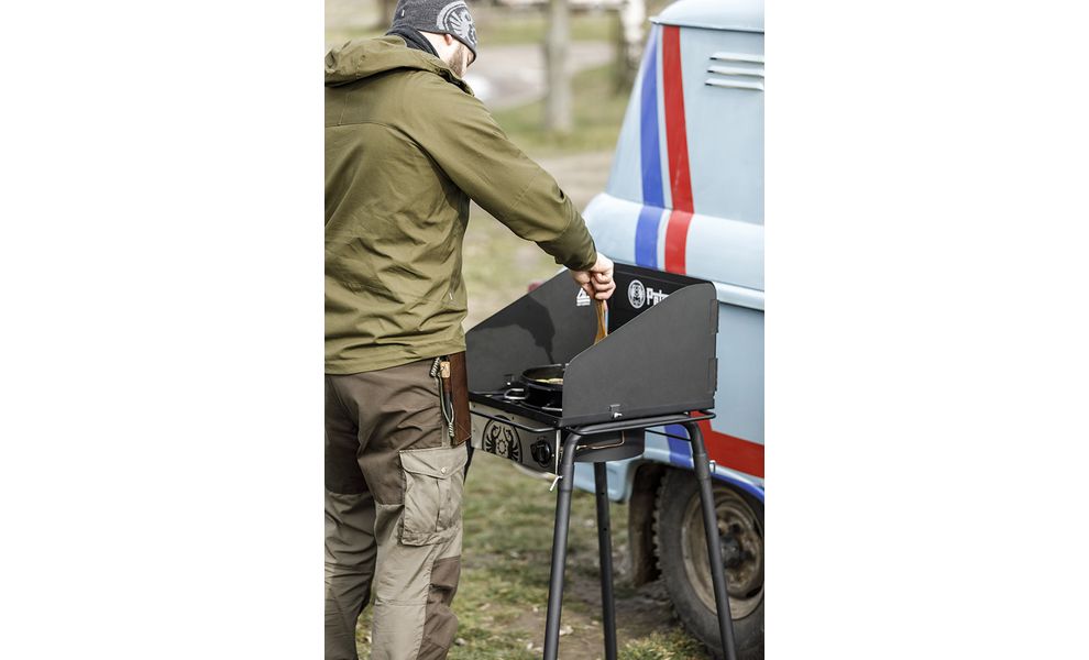 Кемпінгова газова плитка на одну конфорку Petromax Gas Table with Singular Burner для побутових балонів, зображення 12