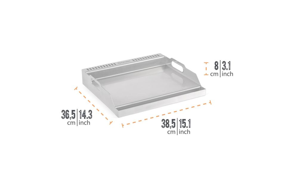 Планча-гриль для кемпінгової газової плити Petromax Griddle Plate for Gas Table, зображення 3