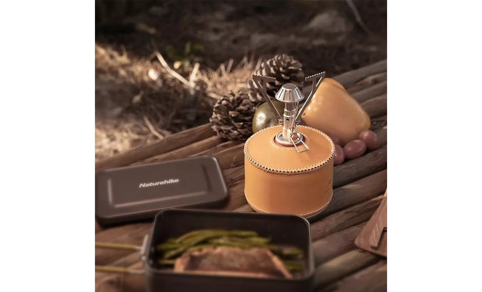 Туристичний газовий пальник-насадка Naturehike NH21RJ004 під різьбовий балон, зображення 5