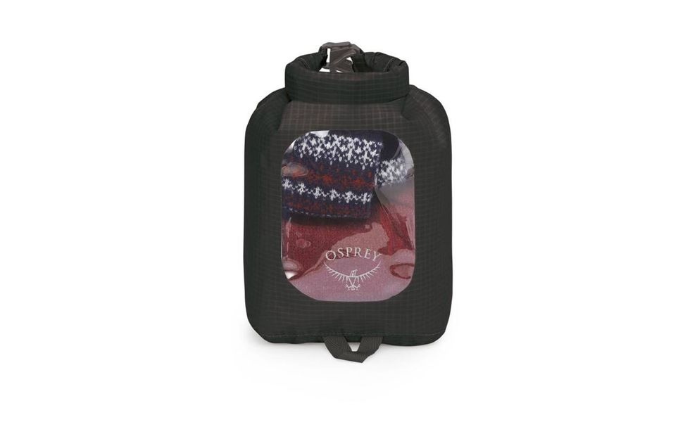 Гермомішок Osprey Ultralight DrySack Window (Black), 3 л, Об'єм: 3, Колір виробника: Black, зображення 2