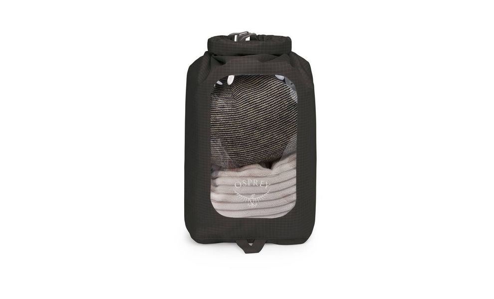 Гермомішок Osprey Ultralight DrySack Window (Black), 6 л, Об'єм: 6, Колір виробника: Black, зображення 2