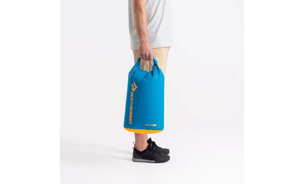 Гермомішок Sea to Summit Evac Dry Bag (Beluga), 20 л, Об'єм: 20, Колір виробника: Beluga Grey, зображення 2